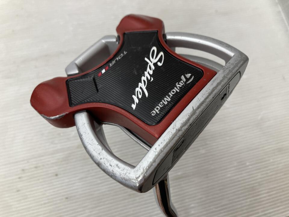 【中古】テーラーメイド Spider TOUR Platinum パター 33.0インチ オリジナルスチール Dランク 右利き用 Taylormade ゴルフクラブ ゴルフドゥ ゴルフ用品 GOLF DO 中古ゴルフクラブ|ゴルフ ドゥ 中古クラブ店