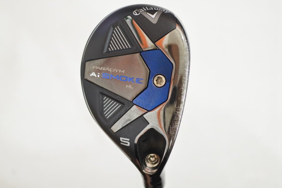 【中古】キャロウェイ PARADYM Ai SMOKE HL ユーティリティ 24&deg; Rフレックス 39.75インチ ヘッドカバーあり MCH 60 リシャフト品 Cランク 右利き用 Callaway ゴルフクラブ パラダイムAiスモークHL ゴルフ｜ゴルフ ドゥ 中古クラブ店