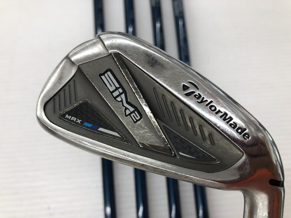 【中古】テーラーメイド SIM2 MAX アイアンセット Rフレックス 37.75インチ TENSEI BLUE TM60(SIM2) Cランク 右利き用 Taylormade ゴルフクラブ シム2マックス ゴルフドゥ ゴルフ用品 GOLF DO 中古ゴルフクラ｜ゴルフ ドゥ 中古クラブ店