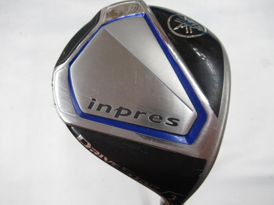【中古】ヤマハ inpres DRIVESTAR フェアウェイウッド 3W 15&deg; Sフレックス 43.5インチ ヘッドカバーあり SPEEDER NX for YAMAHA M423f Cランク 右利き用 YAMAHA ゴルフクラブ インプレスドライブスター ゴルフ｜ゴルフ ドゥ 中古クラブ店