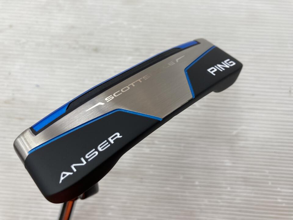 【中古】ピン SCOTTSDALE ANSER パター 34.0インチ ヘッドカバーあり オリジナルスチール Cランク 左利き用 PING ゴルフクラブ スコッツデール アンサー ゴルフドゥ ゴルフ用品 GOLF DO 中古ゴルフク｜ゴルフ ドゥ 中古クラブ店
