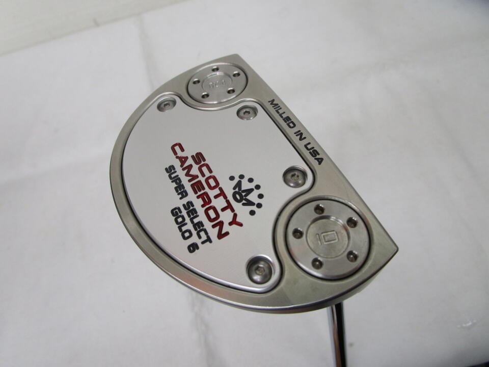 【中古】タイトリスト SC SUPER SELECT GOLO 6 パター 35.0インチ ヘッドカバーあり オリジナルスチール Bランク 右利き用 Titleist ゴルフクラブ スコッティキャメロン スーパーセレクト ゴーロー ゴ|ゴルフ ドゥ 中古クラブ店