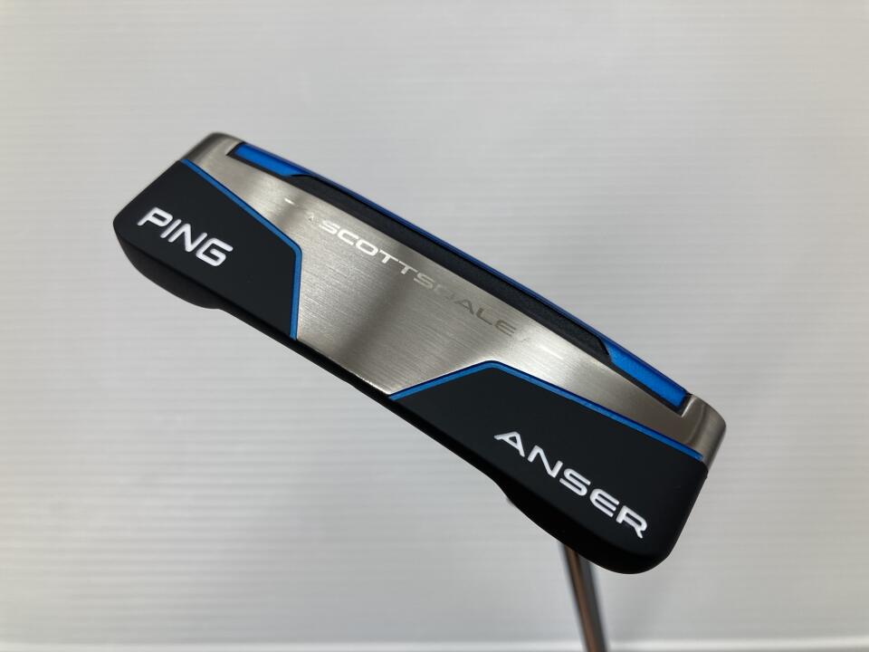 【中古】ピン SCOTTSDALE ANSER パター 34.0インチ ヘッドカバーあり オリジナルスチール Bランク 右利き用 PING ゴルフクラブ スコッツデール アンサー ゴルフドゥ ゴルフ用品 GOLF DO 中古ゴルフク|ゴルフ ドゥ 中古クラブ店