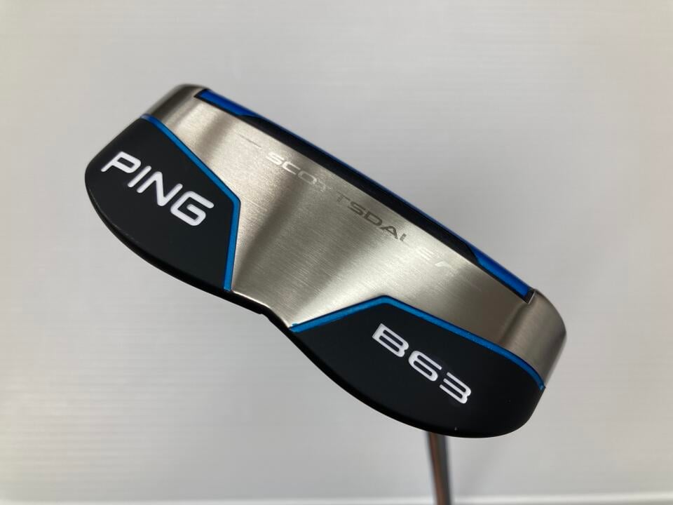 【中古】ピン SCOTTSDALE B63 パター 33.0インチ ヘッドカバーあり オリジナルスチール Bランク 右利き用 PING ゴルフクラブ スコッツデール ゴルフドゥ ゴルフ用品 GOLF DO 中古ゴルフクラブ|ゴルフ ドゥ 中古クラブ店
