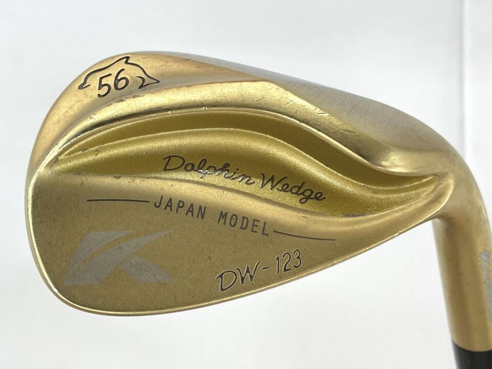 【中古】キャスコ Dolphin Wedge DW-123 ゴールド ウェッジ 56&deg; S200フレックス 35.0インチ ダイナミックゴールド 95 Dランク 右利き用 Kasco ゴルフクラブ ゴルフドゥ ゴルフ用品 GOLF DO 中古ゴルフクラ｜ゴルフ ドゥ 中古クラブ店
