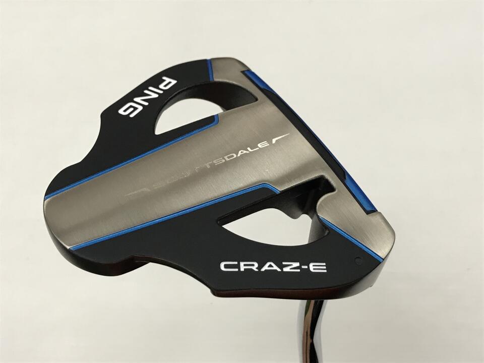 【中古】ピン SCOTTSDALE CRAZ-E パター 33.0インチ ヘッドカバーあり オリジナルスチール Bランク 右利き用 PING ゴルフクラブ スコッツデール クレイジー ゴルフドゥ ゴルフ用品 GOLF DO 中古ゴルフ｜ゴルフ ドゥ 中古クラブ店