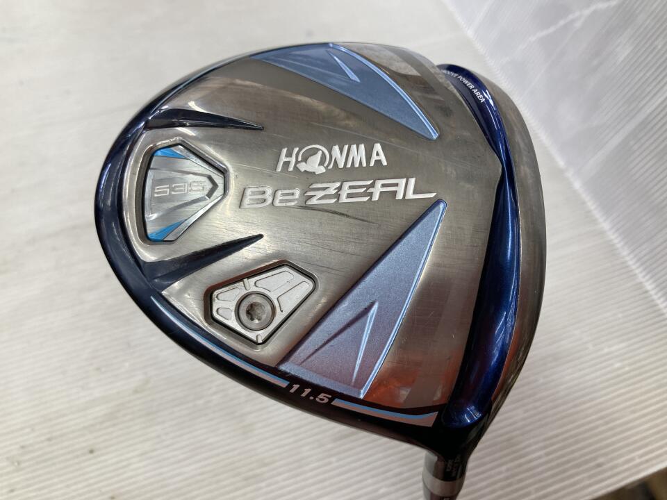 【中古】ホンマゴルフ Be ZEAL 535 レディス ドライバー 11.5° Lフレックス 43.75インチ VIZARD for Be ZEAL Dランク 右利き用 ゴルフクラブ ゴルフドゥ ゴルフ用品 GOLF DO 中古ゴルフクラブ|ゴルフ ドゥ 中古クラブ店