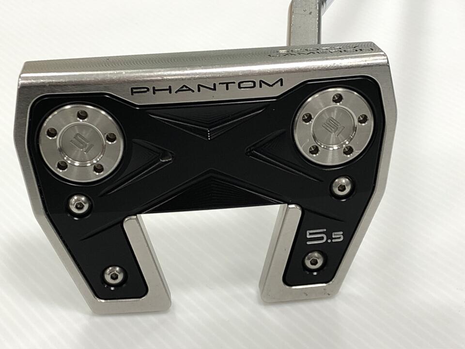 【中古】タイトリスト SC PHANTOM X 5.5 2022 パター 34.0インチ ヘッドカバーあり オリジナルスチール Cランク 右利き用 Titleist ゴルフクラブ スコッティキャメロン ファントムエックス ゴルフド｜ゴルフ ドゥ 中古クラブ店