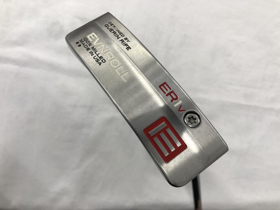 【中古】イーブンロールパター ER1v SHORT PLUMBER パター 34.0インチ ヘッドカバーあり オリジナルスチール Dランク 右利き用 EVNROLL PUTTERS ゴルフクラブ ゴルフドゥ ゴルフ用品 GOLF DO 中古ゴルフ｜ゴルフ ドゥ 中古クラブ店 18,570円