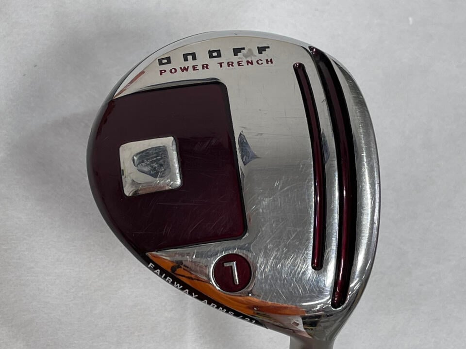 【中古】グローブライド ONOFF FAIRWAY ARMS AKA 2018 フェアウェイウッド 7W 21° SRフレックス 41.5インチ ヘッドカバーあり SMOOTH KICK MP-518F Cランク 右利き用 GLOBERIDE ゴルフクラブ オノフ フェアウェ|ゴルフ ドゥ 中古クラブ店
