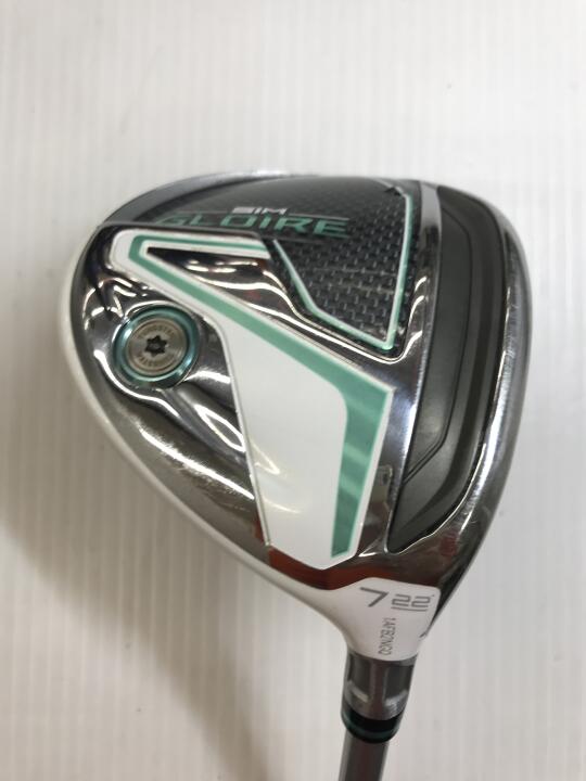 【中古】【レディースモデル】テーラーメイド SIM GLOIRE レディス フェアウェイウッド 7W 22&deg; Aフレックス 41.0インチ ヘッドカバーあり AIR Speeder TM Cランク 右利き用 Taylormade ゴルフクラブ シム｜ゴルフ ドゥ 中古クラブ店