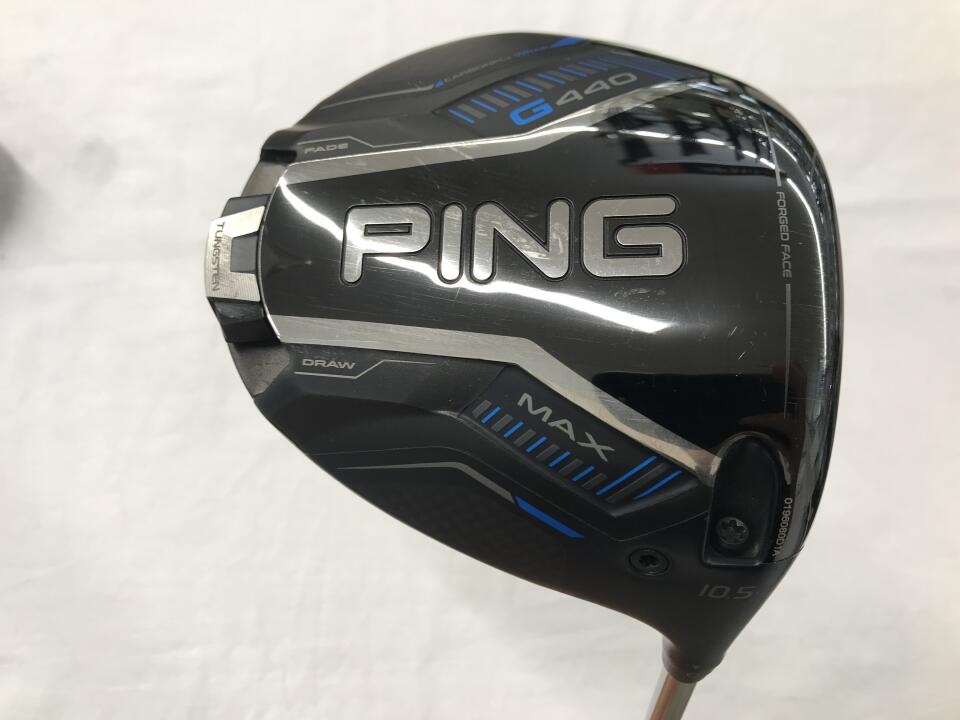 【中古】ピン G440 MAX ドライバー 10.5° Rフレックス 45.25インチ ヘッドカバーあり TOUR 2.0 CHROME 65 Cランク 右利き用 PING ゴルフクラブ G440マックス ゴルフドゥ ゴルフ用品 GOLF DO 中古ゴルフクラ|ゴルフ ドゥ 中古クラブ店