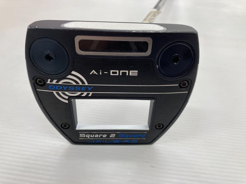 【中古】オデッセイ Ai-ONE Square 2 Square JAILBIRD ZT パター 34.0インチ オリジナルスチール Dランク 右利き用 ODYSSEY ゴルフクラブ ゴルフドゥ ゴルフ用品 GOLF DO 中古ゴルフクラブ｜ゴルフ ドゥ 中古クラブ店