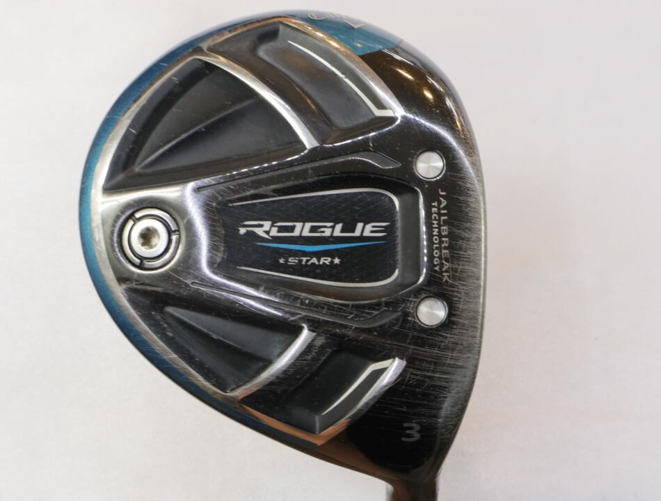 【中古】キャロウェイ ROGUE STAR フェアウェイウッド 3W 15&deg; Sフレックス 43.0インチ SpeederEVOLUTION3FW60 リシャフト品 Dランク 右利き用 Callaway ゴルフクラブ ローグスター ゴルフドゥ ゴルフ用品 GO｜ゴルフ ドゥ 中古クラブ店