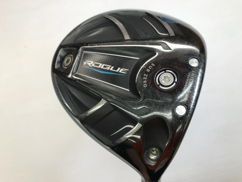 【中古】キャロウェイ ROGUE SUB ZERO ドライバー 9&deg; Sフレックス 46.0インチ KUROKAGE XT60 リシャフト品 Dランク 右利き用 Callaway ゴルフクラブ ローグサブゼロ ゴルフドゥ ゴルフ用品 GOLF DO 中古ゴ｜ゴルフ ドゥ 中古クラブ店