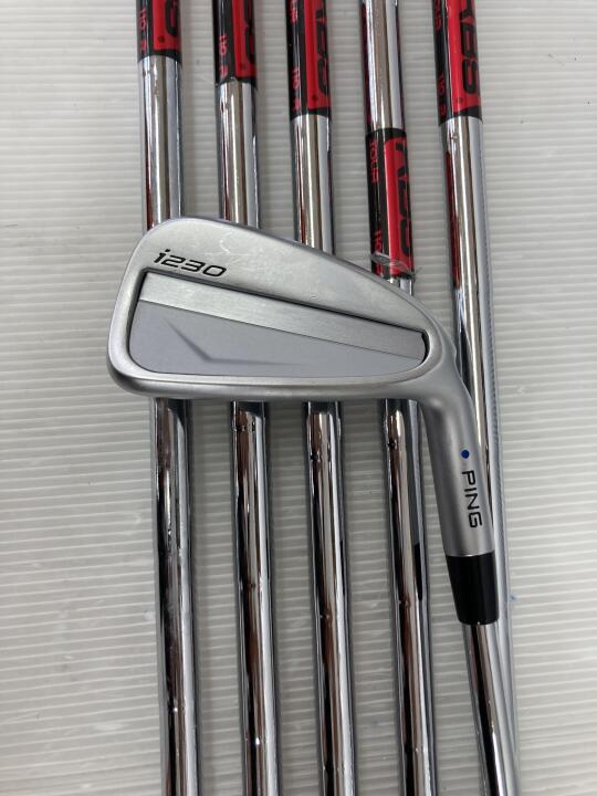 【中古】ピン i230 アイアンセット Rフレックス 37.75インチ KBS TOUR 110 リシャフト品 Cランク 右利き用 PING ゴルフクラブ ゴルフドゥ ゴルフ用品 GOLF DO 中古ゴルフクラブ｜ゴルフ ドゥ 中古クラブ店