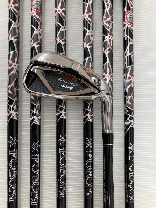【中古】テーラーメイド M4 アイアンセット Sフレックス 38.5インチ FUBUKI TM6 Dランク 右利き用 Taylormade ゴルフクラブ ゴルフドゥ ゴルフ用品 GOLF DO 中古ゴルフクラブ｜ゴルフ ドゥ 中古クラブ店