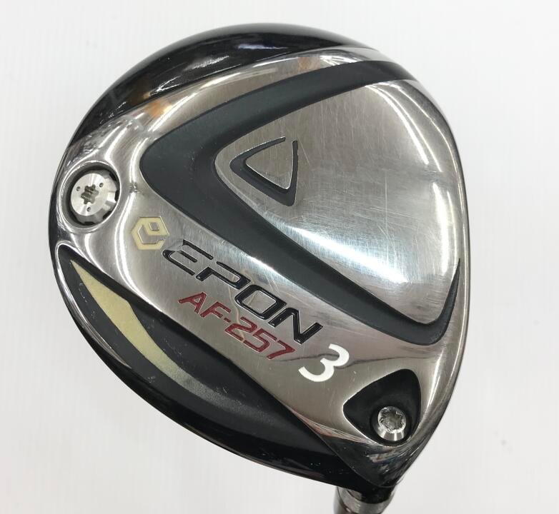 【中古】エポン AF-257 フェアウェイウッド 3W 16&deg; Sフレックス 43.5インチ ヘッドカバーあり ツアーAD F-75 リシャフト品 Cランク 右利き用 EPON ゴルフクラブ ゴルフドゥ ゴルフ用品 GOLF DO 中古ゴ｜ゴルフ ドゥ 中古クラブ店