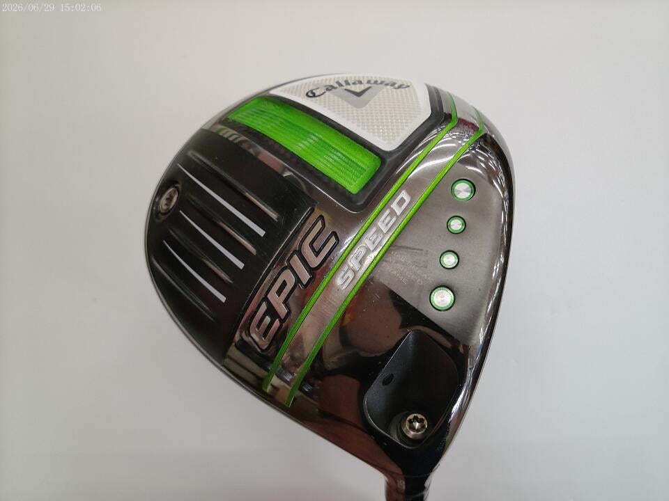 【中古】キャロウェイ EPIC SPEED ドライバー 9° Sフレックス 44.25インチ ヘッドカバーあり SOEEDER569EVOLUTION5 リシャフト品 Dランク 右利き用 Callaway ゴルフクラブ エピックスピード ゴルフドゥ ゴ|ゴルフ ドゥ 中古クラブ店