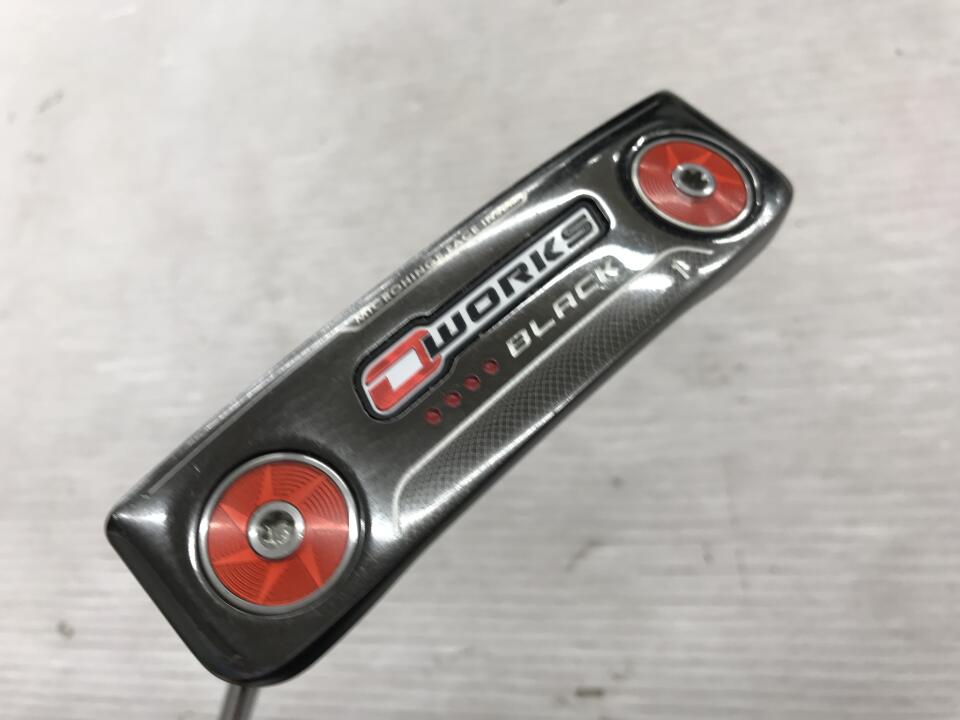【中古】オデッセイ O-WORKS BLACK #1W S パター 34.0インチ オリジナルスチール Dランク 左利き用 ODYSSEY ゴルフクラブ ゴルフドゥ ゴルフ用品 GOLF DO 中古ゴルフクラブ｜ゴルフ ドゥ 中古クラブ店