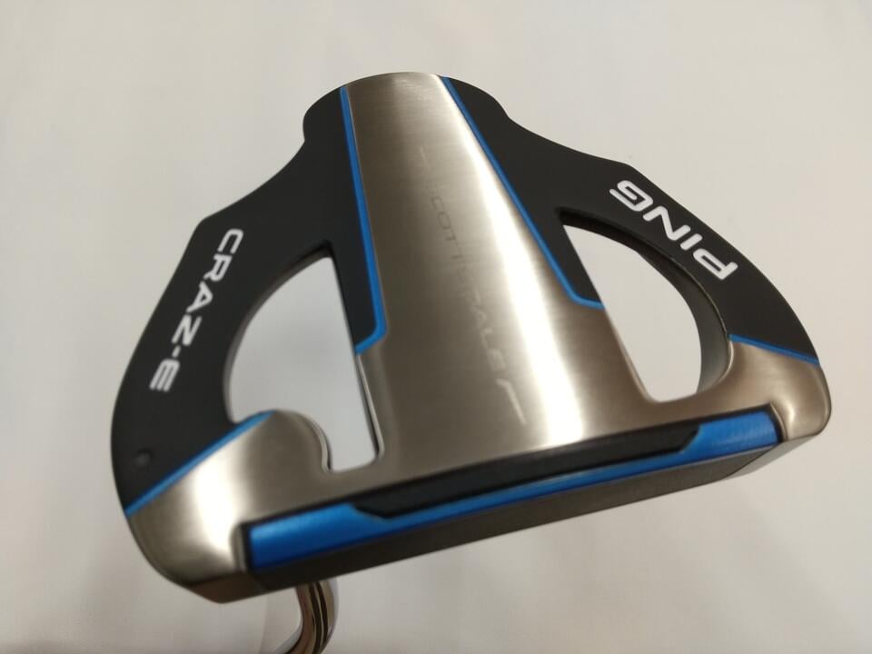 【中古】ピン SCOTTSDALE CRAZ-E パター 34.0インチ ヘッドカバーあり オリジナルスチール Bランク 右利き用 PING ゴルフクラブ スコッツデール クレイジー ゴルフドゥ ゴルフ用品 GOLF DO 中古ゴルフ｜ゴルフ ドゥ 中古クラブ店