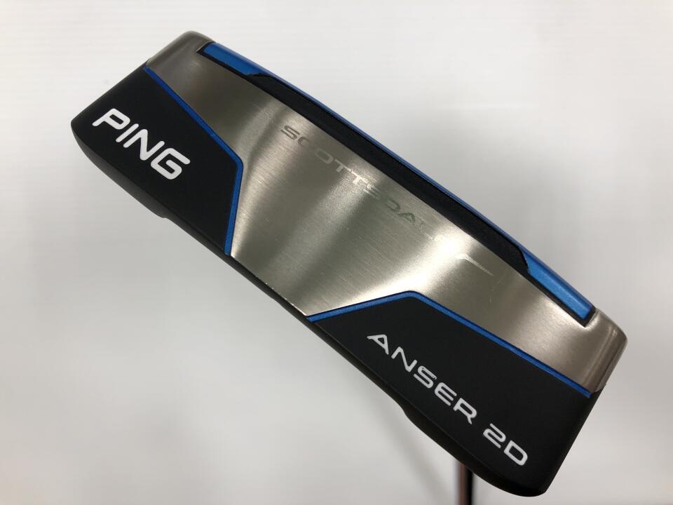 【中古】ピン SCOTTSDALE ANSER 2D パター 34.0インチ ヘッドカバーあり オリジナルスチール Cランク 右利き用 PING ゴルフクラブ スコッツデール アンサー2D ゴルフドゥ ゴルフ用品 GOLF DO 中古ゴル|ゴルフ ドゥ 中古クラブ店