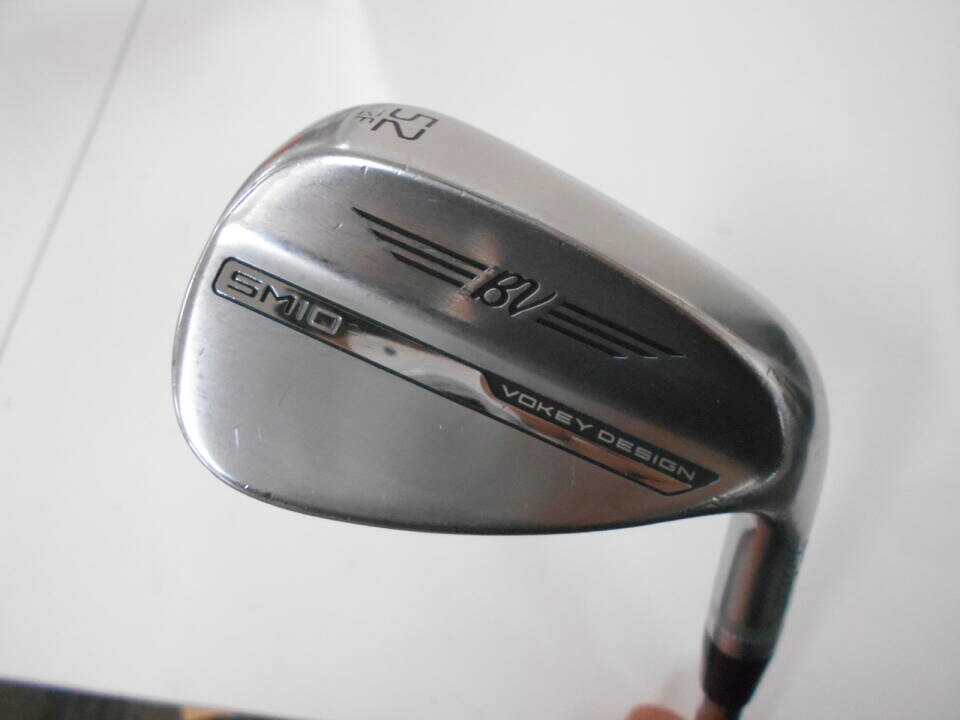 【中古】タイトリスト VOKEY SM10 ツアークローム ウェッジ 52&deg; WEDGEフレックス 35.5インチ BV105 Cランク 右利き用 Titleist ゴルフクラブ ボーケイSM10 ゴルフドゥ ゴルフ用品 GOLF DO 中古ゴルフクラ｜ゴルフ ドゥ 中古クラブ店