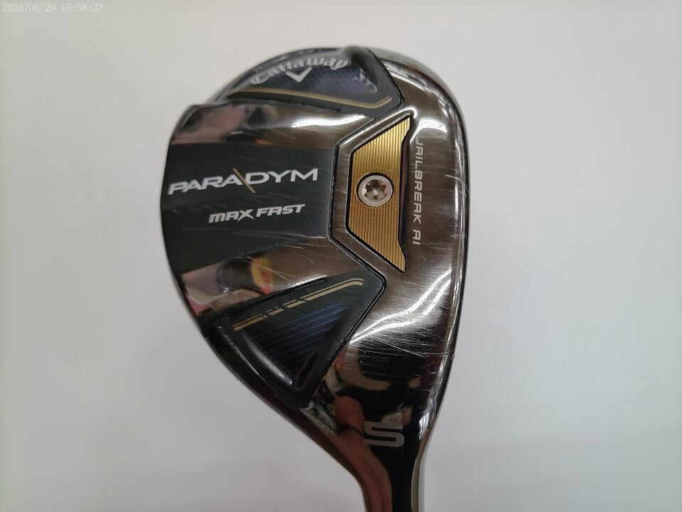 【中古】キャロウェイ PARADYM MAX FAST ユーティリティ 24&deg; Rフレックス 39.25インチ ヘッドカバーあり SPEEDER NXfor Callaway リシャフト品 Dランク 右利き用 Callaway ゴルフクラブ パラダイムマックス｜ゴルフ ドゥ 中古クラブ店