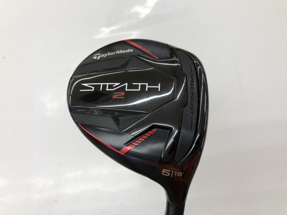 【中古】テーラーメイド STEALTH2 フェアウェイウッド 5W 18° Sフレックス 42.0インチ ヘッドカバーあり ディアマナDF70 リシャフト品 Cランク 右利き用 Taylormade ゴルフクラブ ステルス2 ゴルフド|ゴルフ ドゥ 中古クラブ店