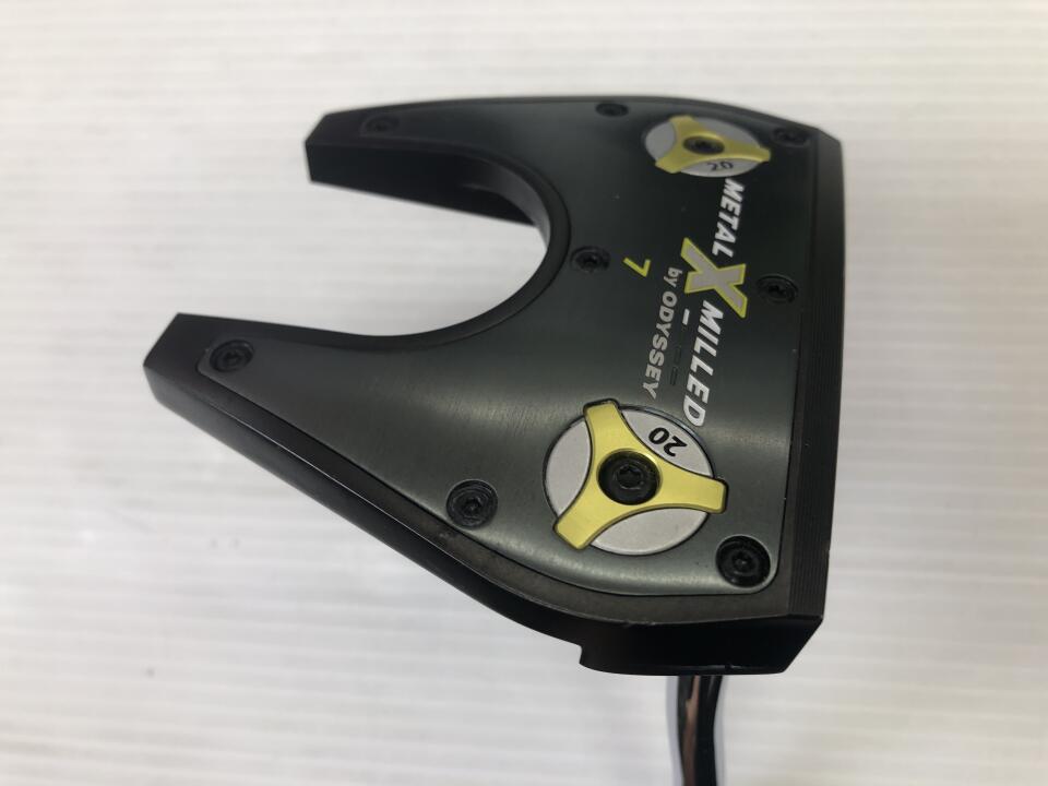 【中古】オデッセイ METAL-X MILLED #7 パター 33.0インチ オリジナルスチール Cランク 右利き用 ODYSSEY ゴルフクラブ ゴルフドゥ ゴルフ用品 GOLF DO 中古ゴルフクラブ｜ゴルフ ドゥ 中古クラブ店