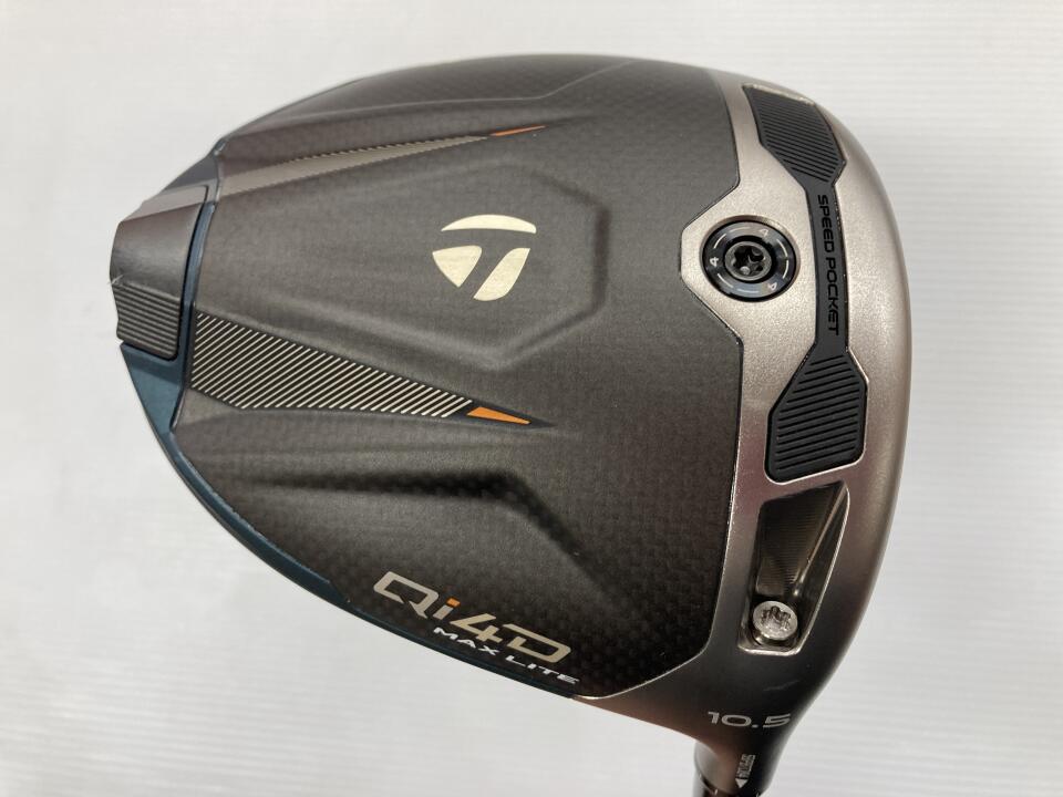 【中古】テーラーメイド Qi4D MAX LITE ドライバー 10.5&deg; Sフレックス 45.5インチ REAX MR60 リシャフト品 Bランク 右利き用 Taylormade ゴルフクラブ Qi4Dマックスライト ゴルフドゥ ゴルフ用品 GOLF DO 中｜ゴルフ ドゥ 中古クラブ店