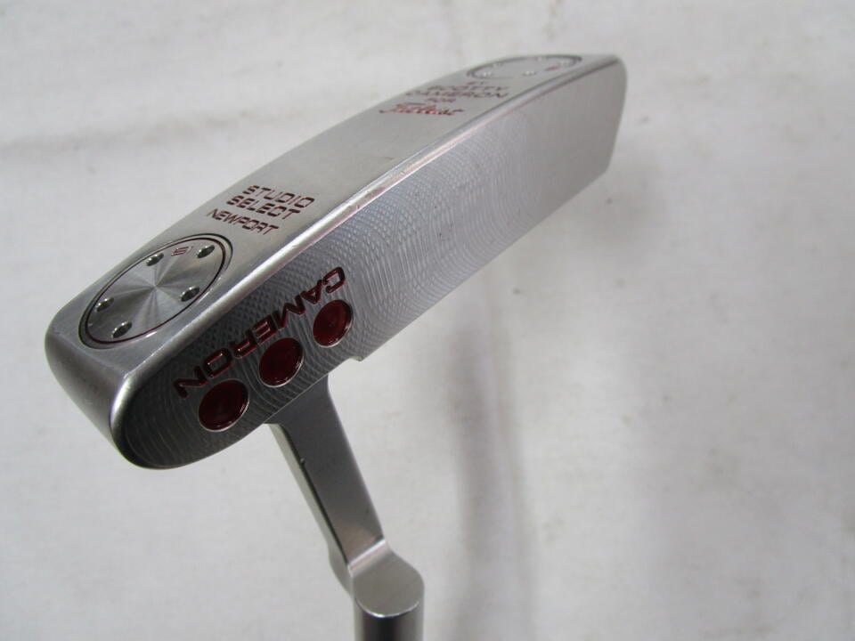 【中古】タイトリスト SC スタジオセレクト ニューポート パター 34.0インチ ヘッドカバーあり オリジナルスチール Cランク 右利き用 Titleist ゴルフクラブ ゴルフドゥ ゴルフ用品 GOLF DO 中古｜ゴルフ ドゥ 中古クラブ店