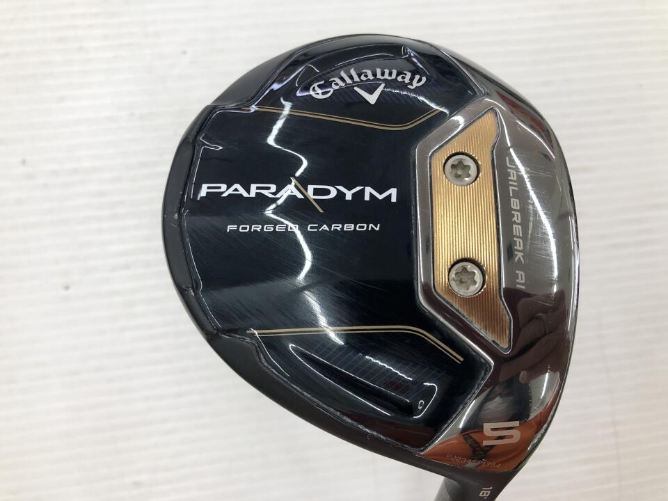 【中古】キャロウェイ PARADYM フェアウェイウッド 5W 18° SRフレックス 42.5インチ ヘッドカバーあり VENTUS TR 5 for Callaway Cランク 右利き用 Callaway ゴルフクラブ パラダイム ゴルフドゥ ゴルフ用|ゴルフ ドゥ 中古クラブ店