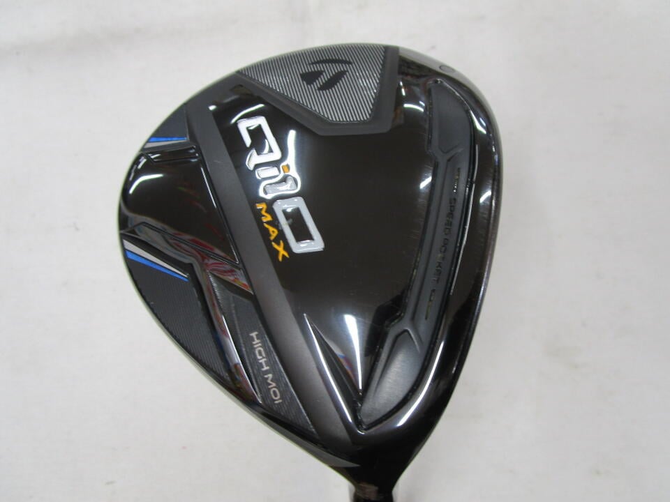 【中古】テーラーメイド Qi10 MAX フェアウェイウッド 7W 22&deg; Sフレックス 41.25インチ ヘッドカバーあり リシャフト SPEEDERNX　BLACK　40 リシャフト品 Cランク 右利き用 Taylormade ゴルフクラブ Qi10マ｜ゴルフ ドゥ 中古クラブ店