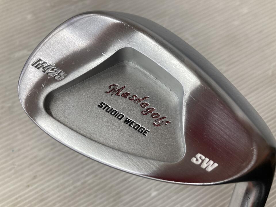 【中古】マスダ STUDIO WEDGE M425 ニッケルクロム ウェッジ 58&deg; 35.5インチ リシャフト品 Cランク 右利き用 Masda ゴルフクラブ ゴルフドゥ ゴルフ用品 GOLF DO 中古ゴルフクラブ｜ゴルフ ドゥ 中古クラブ店