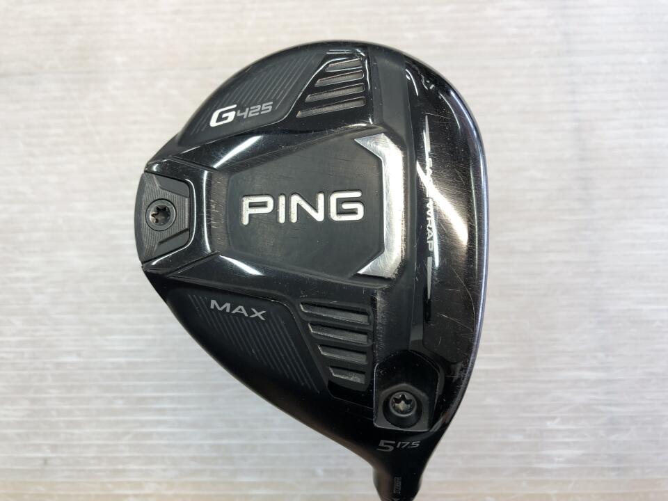 【中古】【訳あり】ピン G425 MAX フェアウェイウッド 5W 17.5&deg; Sフレックス 42.25インチ TOUR2.0 Black65 リシャフト品 Dランク 右利き用 PING ゴルフクラブ G425マックス ゴルフドゥ ゴルフ用品 GOLF DO｜ゴルフ ドゥ 中古クラブ店
