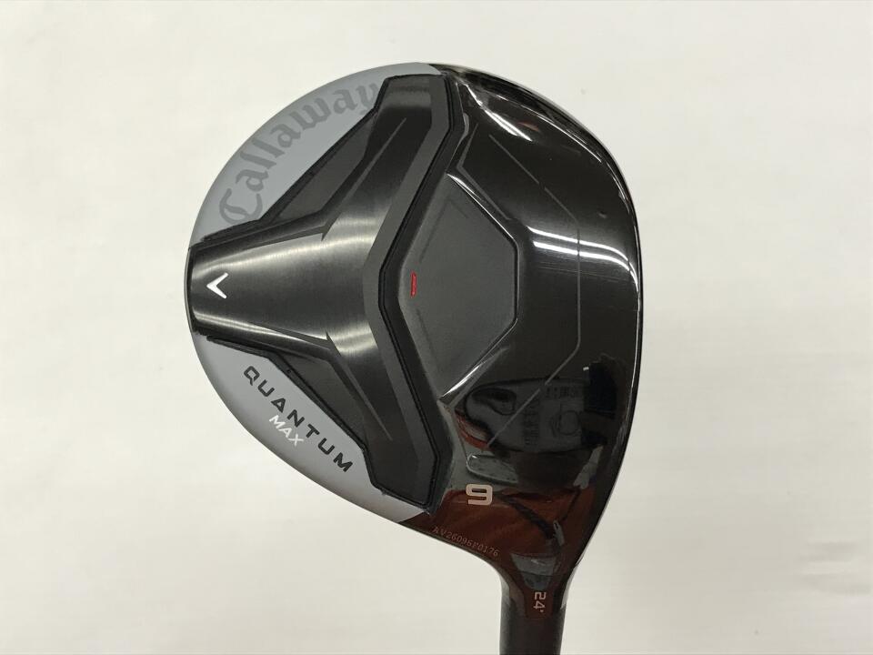 【中古】キャロウェイ QUANTUM MAX フェアウェイウッド 9W 24&deg; Rフレックス 41.25インチ ヘッドカバーあり ATHLEMAX 50 for Callaway Aランク 右利き用 Callaway ゴルフクラブ クオンタムマックス ゴルフド｜ゴルフ ドゥ 中古クラブ店