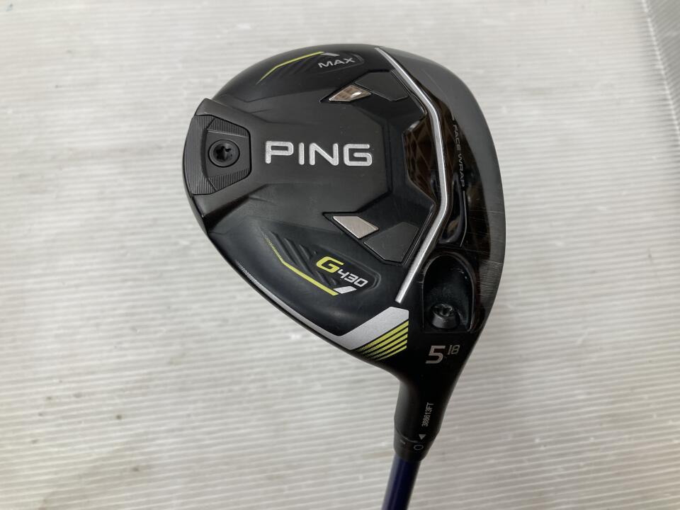 【中古】ピン G430 MAX フェアウェイウッド 5W 18&deg; Sフレックス 42.5インチ ヘッドカバーあり ツアーAD VR-7 リシャフト品 Cランク 右利き用 PING ゴルフクラブ G430マックス ゴルフドゥ ゴルフ用品 GO｜ゴルフ ドゥ 中古クラブ店