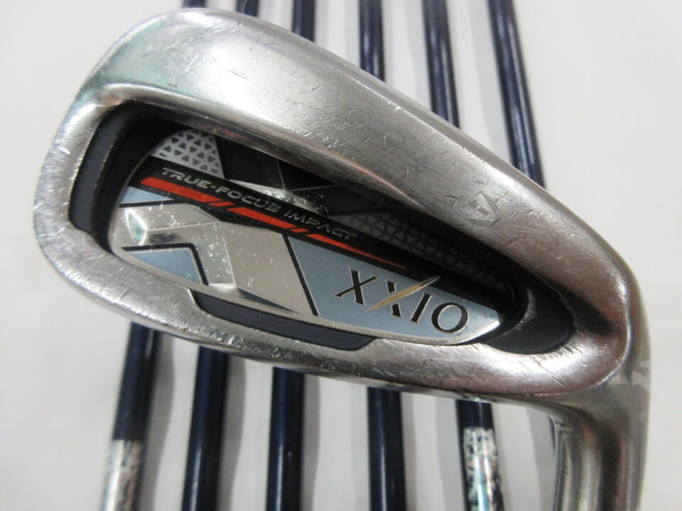 【中古】ダンロップ XXIO 10 ネイビー アイアンセット Rフレックス 37.75インチ MP1000 ネイビー Dランク 右利き用 DUNLOP ゴルフクラブ ゼクシオ10 ゴルフドゥ ゴルフ用品 GOLF DO 中古ゴルフクラブ|ゴルフ ドゥ 中古クラブ店