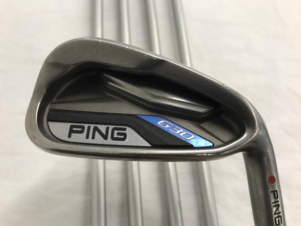 【中古】【レディースモデル】ピン G30 アイアンセット LITEフレックス 37.25インチ ULT 210I リシャフト品 Cランク 右利き用 PING ゴルフクラブ ゴルフドゥ ゴルフ用品 GOLF DO 中古ゴルフクラブ|ゴルフ ドゥ 中古クラブ店