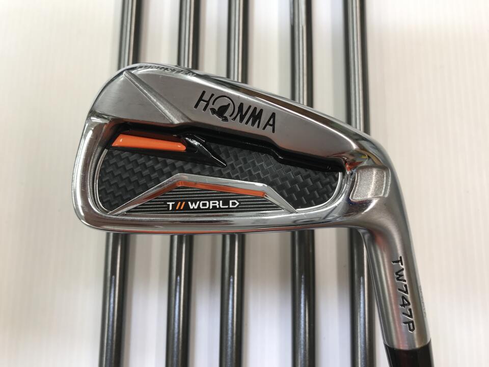 【中古】ホンマゴルフ TOUR WORLD TW747 P アイアンセット 21.5° SRフレックス 38.25インチ VIZARD For TW747 50 Cランク 右利き用 ゴルフクラブ ツアーワールド ゴルフドゥ ゴルフ用品 GOLF DO 中古ゴルフク|ゴルフ ドゥ 中古クラブ店