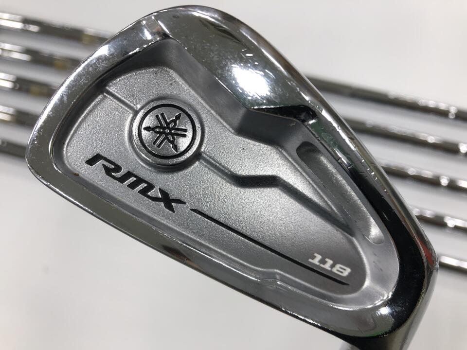 【中古】ヤマハ RMX 118 アイアンセット 25&deg; Rフレックス 38.25インチ NSプロ 850GH リシャフト品 Cランク 右利き用 YAMAHA ゴルフクラブ リミックス ゴルフドゥ ゴルフ用品 GOLF DO 中古ゴルフクラブ｜ゴルフ ドゥ 中古クラブ店