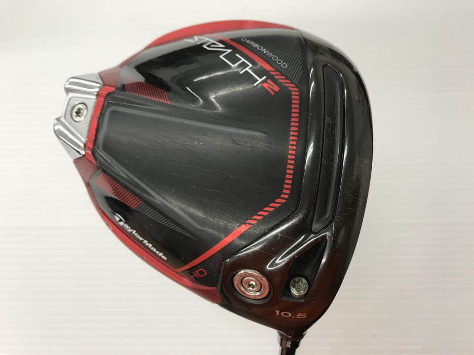 【中古】テーラーメイド STEALTH2 HD ドライバー 10.5° Sフレックス 45.0インチ ヘッドカバーあり REAX MR50(Qi4D) リシャフト品 Dランク 右利き用 Taylormade ゴルフクラブ ステルス2HD ゴルフドゥ ゴ|ゴルフ ドゥ 中古クラブ店