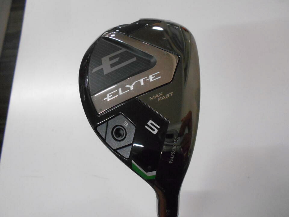 【中古】キャロウェイ ELYTE MAX FAST ユーティリティ 24° Rフレックス 39.0インチ LIN-Q GREEN 40 for Callaway Cランク 右利き用 Callaway ゴルフクラブ エリートマックスファスト ゴルフドゥ ゴルフ用品 GO|ゴルフ ドゥ 中古クラブ店
