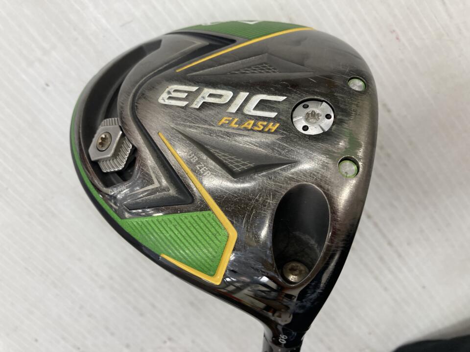 【中古】キャロウェイ EPIC FLASH SUB ZERO ドライバー 9&deg; Sフレックス 45.0インチ Speeder 661 EVOLUTION ５ Dランク 右利き用 Callaway ゴルフクラブ エピックフラッシュサブゼロ ゴルフドゥ ゴルフ用品 GOL｜ゴルフ ドゥ 中古クラブ店