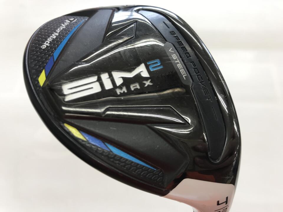 【中古】【訳あり】テーラーメイド SIM2 MAX ユーティリティ 22° Rフレックス 39.75インチ ヘッドカバーあり TENSEI BLUE TM60(SIM2) Dランク 右利き用 Taylormade ゴルフクラブ シム2マックス ゴルフドゥ|ゴルフ ドゥ 中古クラブ店