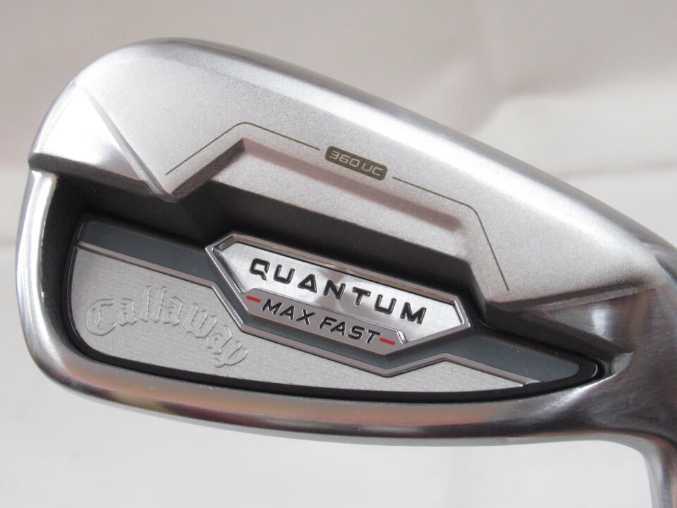 【中古】【レディースモデル】キャロウェイ QUANTUM MAX FAST レディス アイアンセット Lフレックス 36.0インチ SPDSTAR 40 for Callaway レディス Bランク 右利き用 Callaway ゴルフクラブ クオンタムマッ｜ゴルフ ドゥ 中古クラブ店