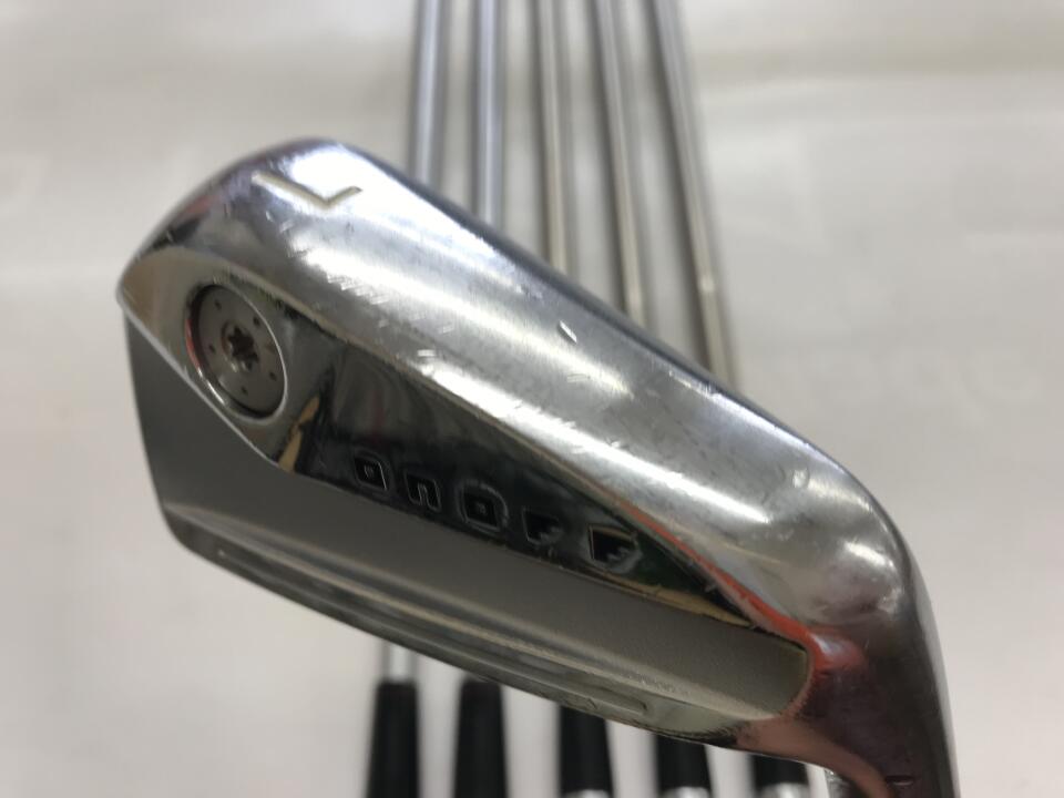 【中古】グローブライド ONOFF FORGED KURO 2024 アイアンセット Sフレックス 38.0インチ KBS TOUR C-TAPER 120 リシャフト品 Cランク 右利き用 GLOBERIDE ゴルフクラブ オノフフォージド ゴルフドゥ ゴルフ｜ゴルフ ドゥ 中古クラブ店