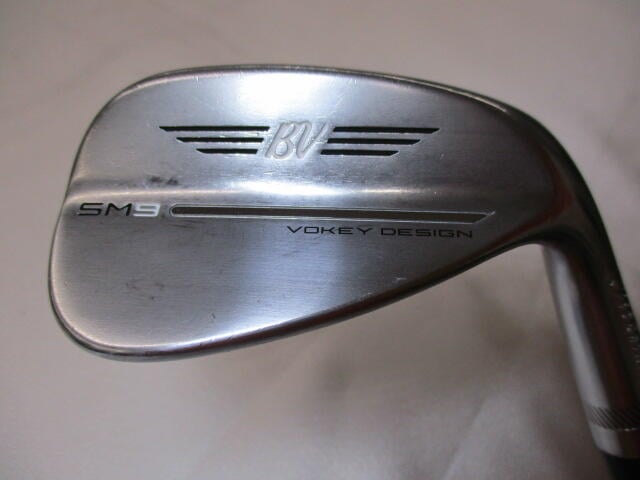 【中古】タイトリスト VOKEY SM9 ツアークローム ウェッジ 46° Rフレックス 35.75インチ RAUNE i75 リシャフト品 Cランク 右利き用 Titleist ゴルフクラブ ボーケイSM9 ゴルフドゥ ゴルフ用品 GOLF DO 中|ゴルフ ドゥ 中古クラブ店
