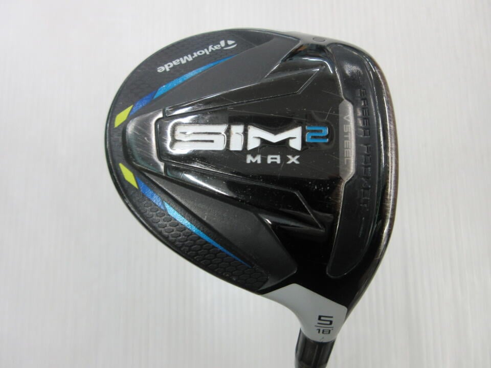 【中古】テーラーメイド SIM2 MAX フェアウェイウッド 5W 18&deg; Sフレックス 42.25インチ TENSEI BLUE TM50(SIM2) Cランク 右利き用 Taylormade ゴルフクラブ シム2マックス ゴルフドゥ ゴルフ用品 GOLF DO 中古｜ゴルフ ドゥ 中古クラブ店